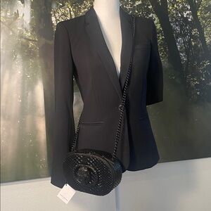 NWT Kurt Geiger Lizard Embossed Chelsea Camera Bag